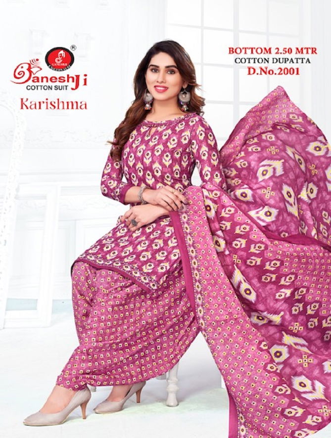 Ganeshji Karishma 2 Indo Cotton Printed Dress Material
